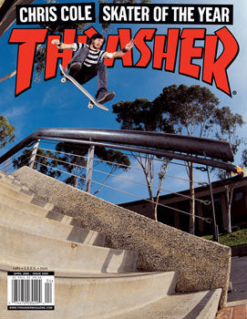 Thrasher Aprile 2006 Chris Cole rivista arretrato SOTY
