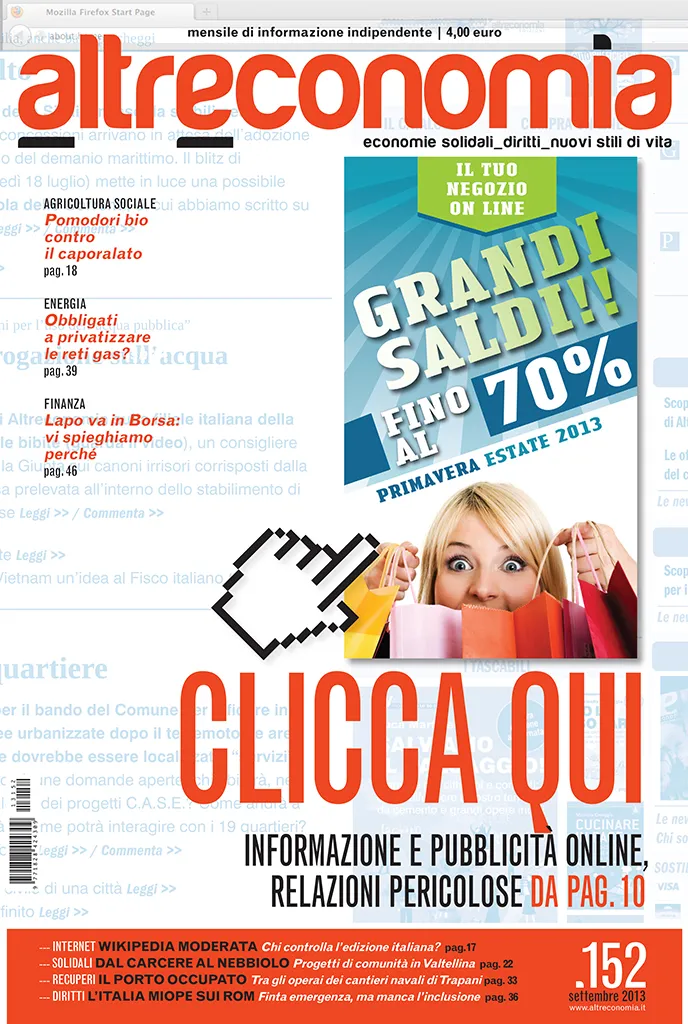 Altreconomia 152 rivista copia singola pubblicita online