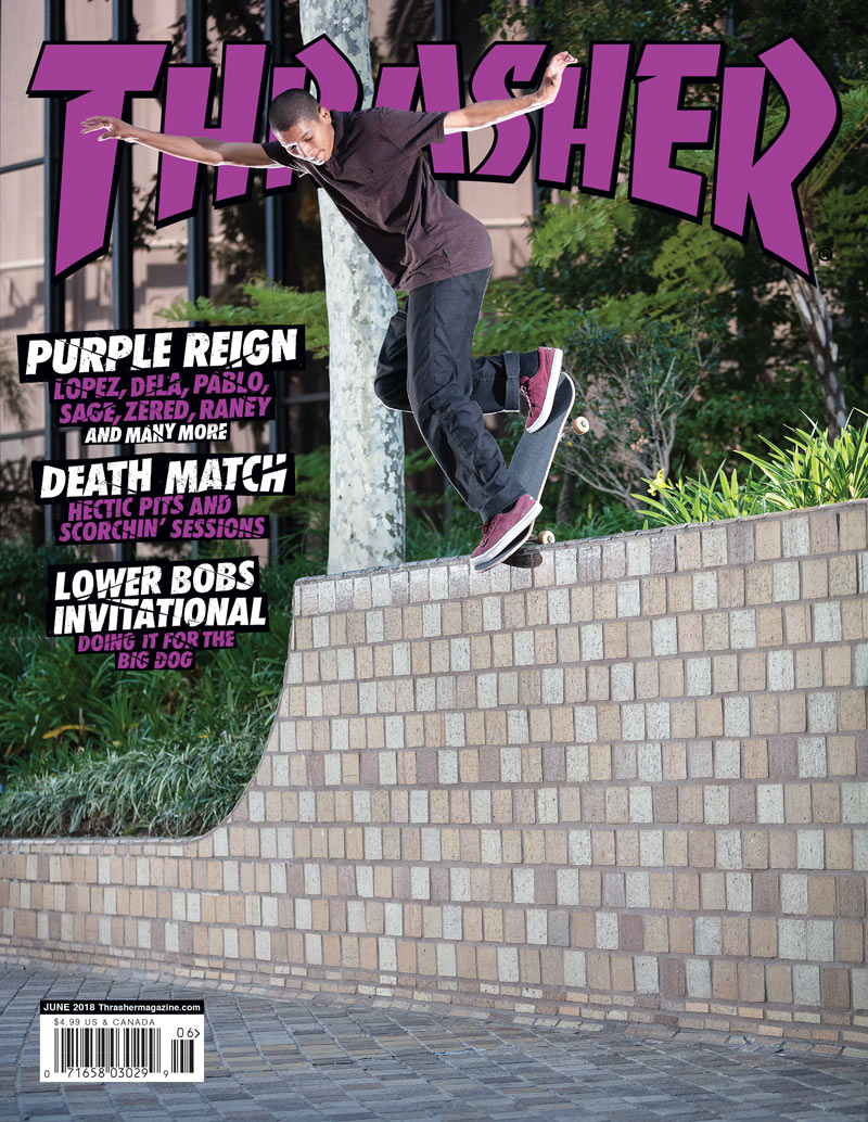 Thrasher Magazine giugno 2018 rivista copia singola skate