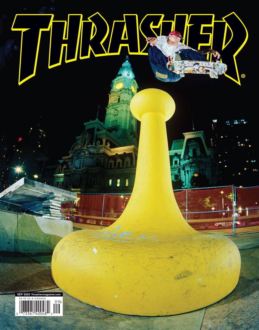 Thrasher Magazine settembre 2023 rivista copia singola