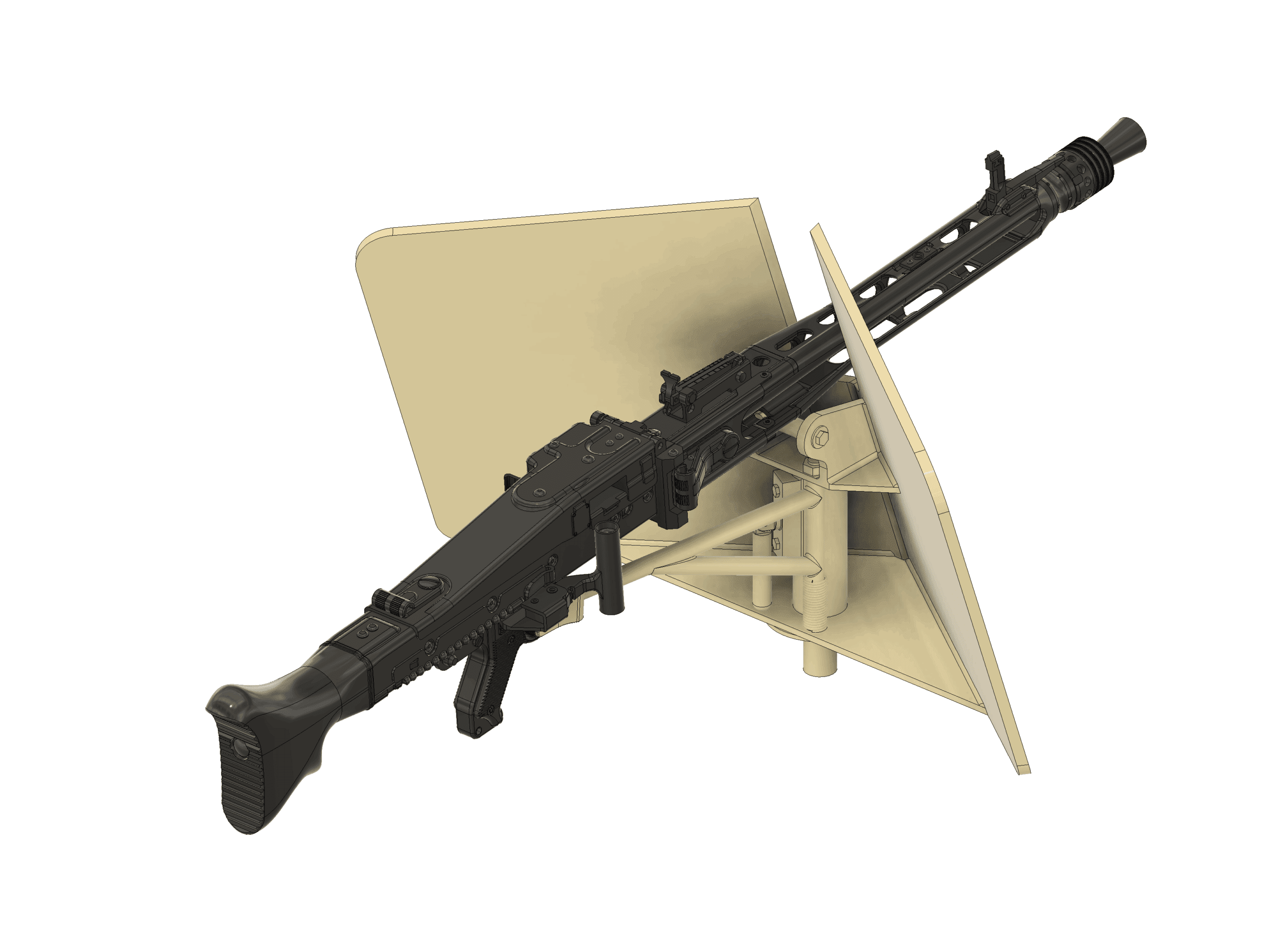 AFV Modeller 16301 dettaglio 1:16 MG42 Sd.Kfz. 251