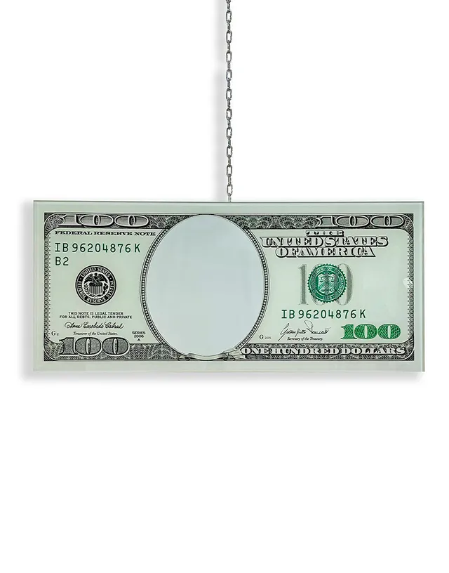 TOILETPAPER The President specchio 80x35 firmato