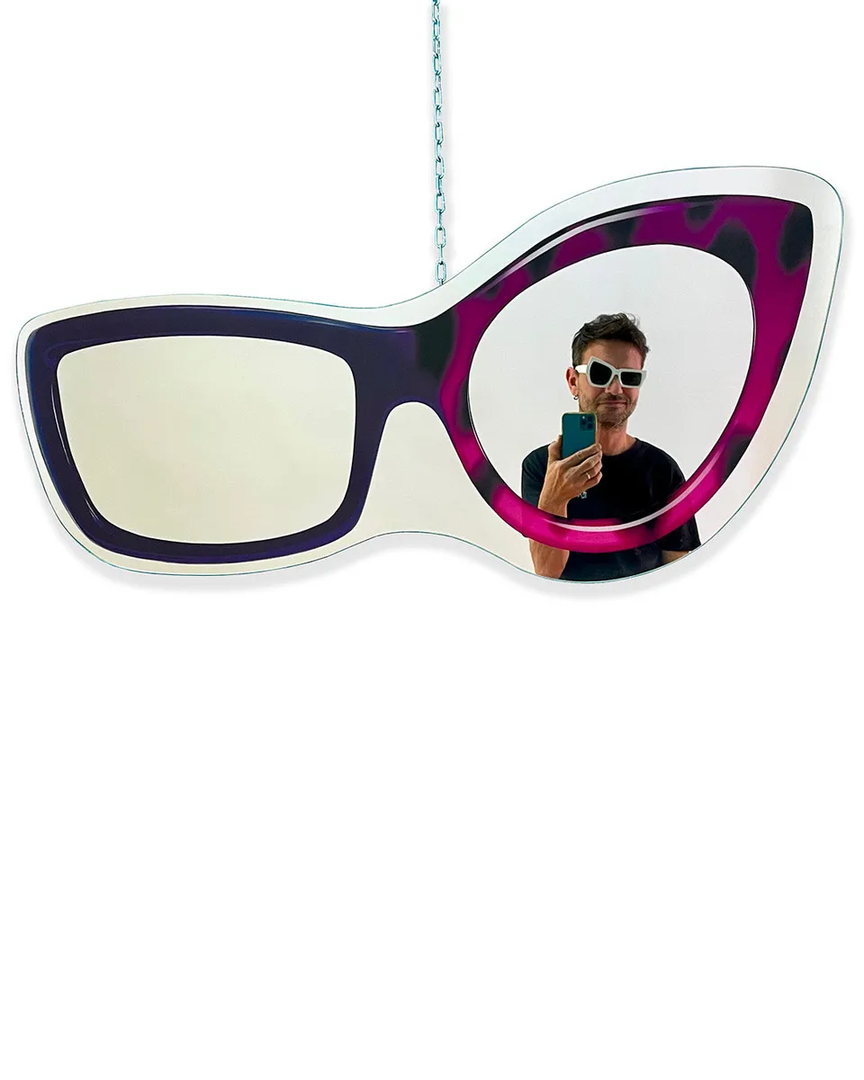 TOILETPAPER Unisex specchio sagomato 85x43cm