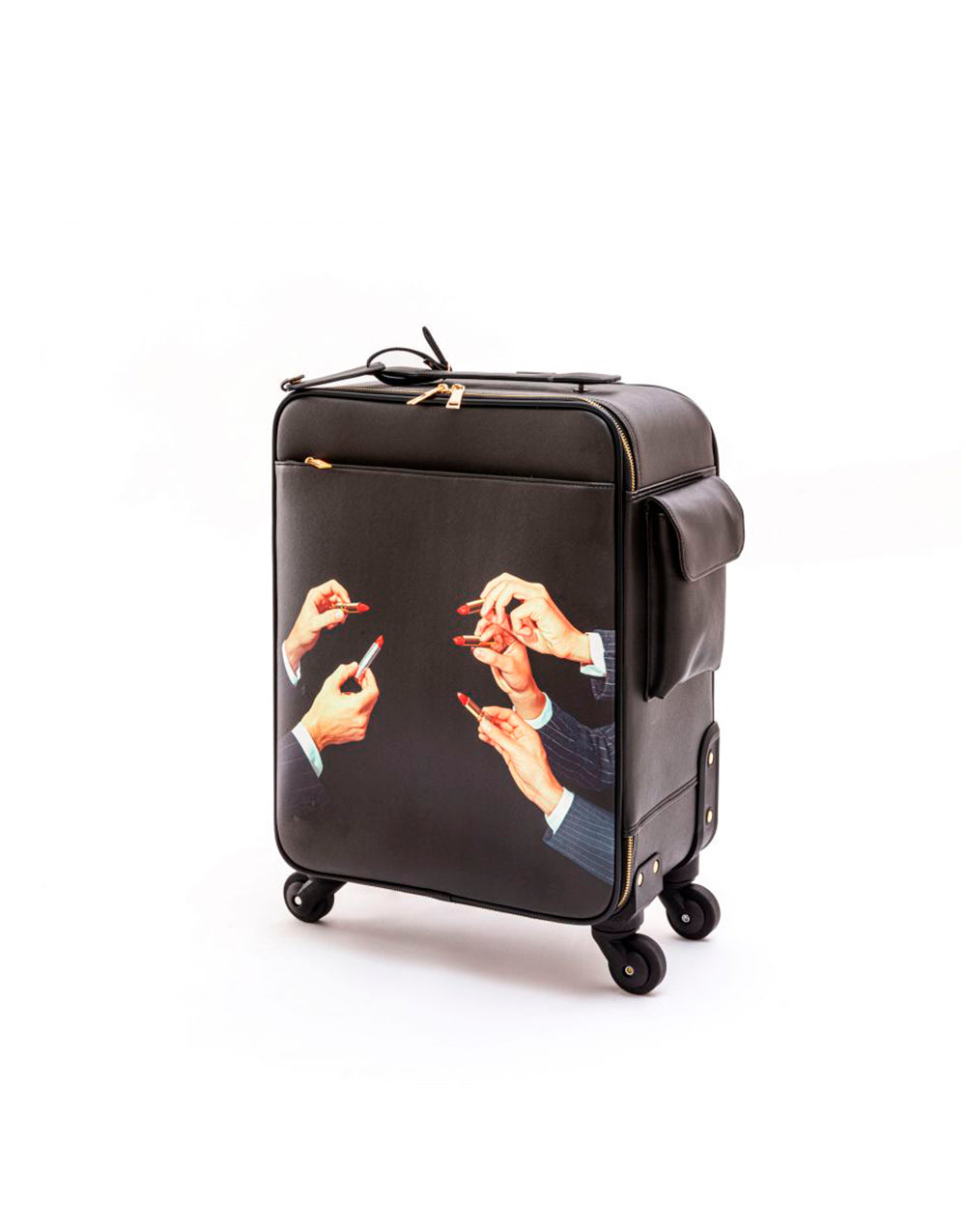 TOILETPAPER Lipstick Black trolley 40x55 cm