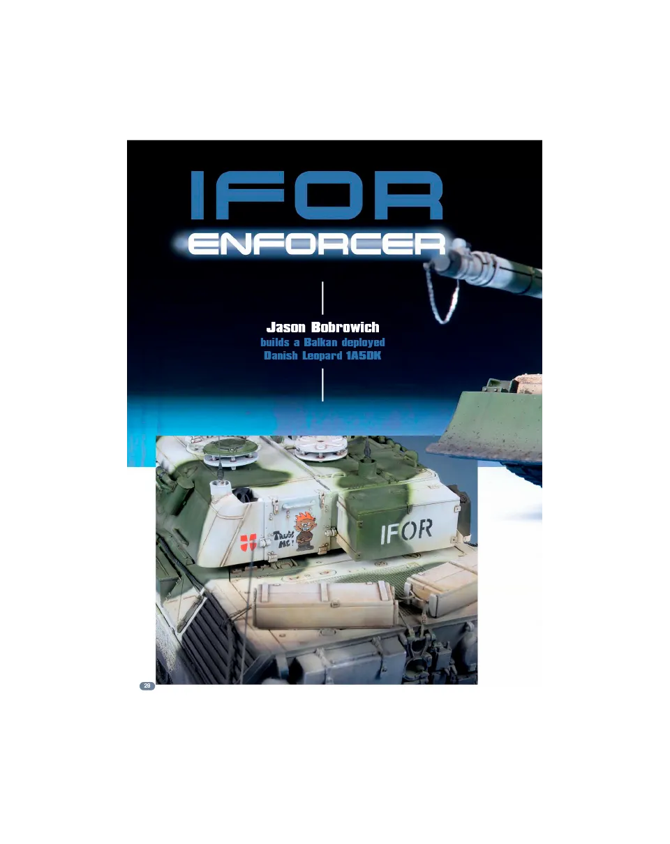 AFV Modeller AFV 126 articolo PDF Leopard 1A5DK danese