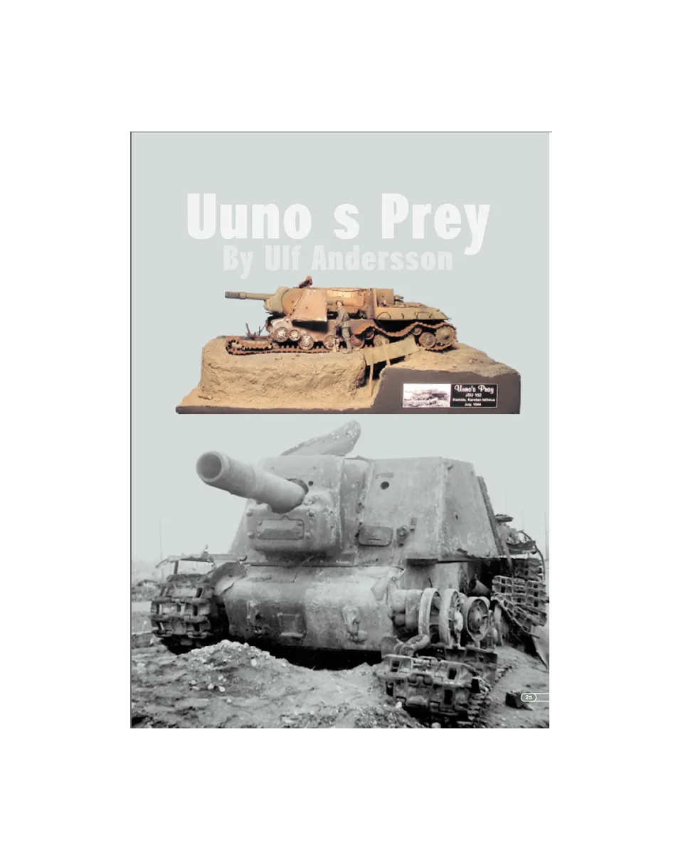 AFV Modeller Issue 12 rivista PDF Unno's Prey
