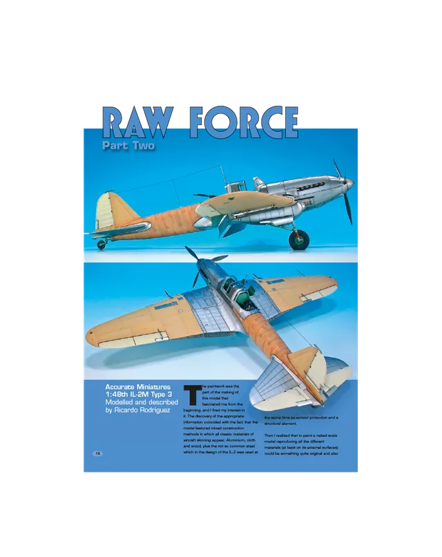 AFV Modeller AIR22 Raw Force Part Two articolo PDF
