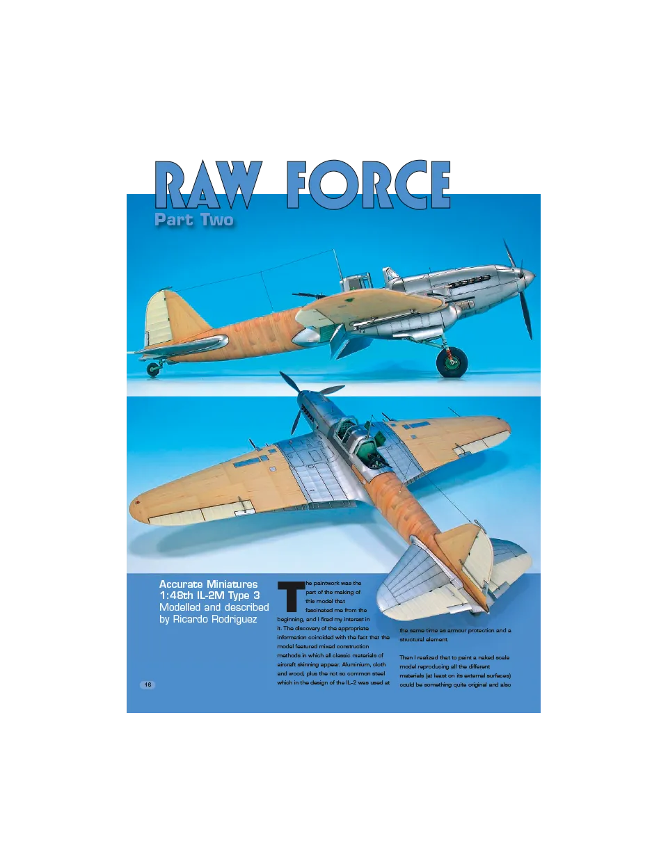 AFV Modeller AIR22 Raw Force Part Two articolo PDF