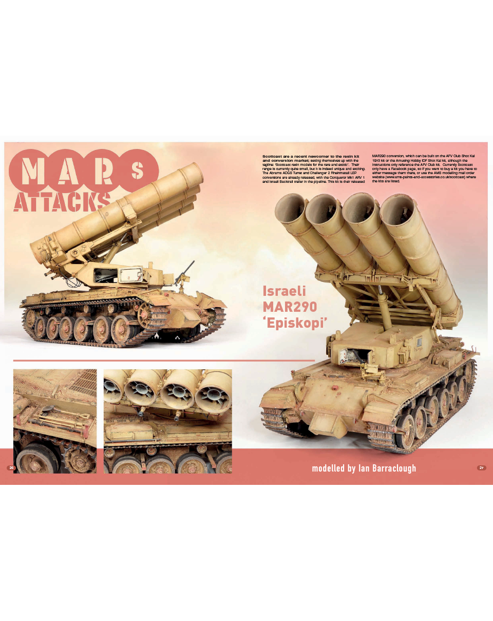 Meng AFV Modeller Issue 121 rivista modellismo
