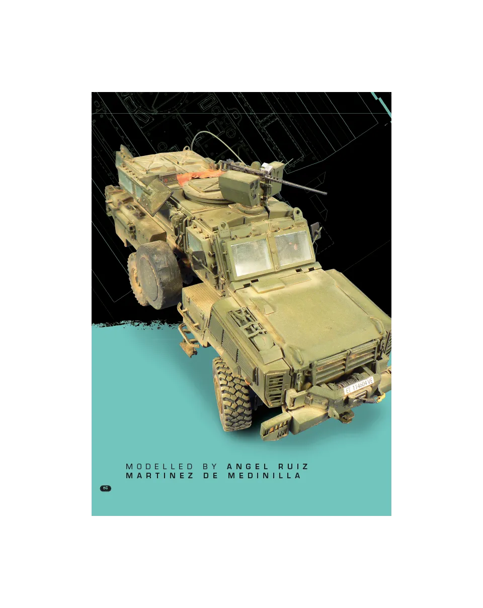 AFV Modeller AFV68 articolo PDF Spanish RG31 mezzi militari