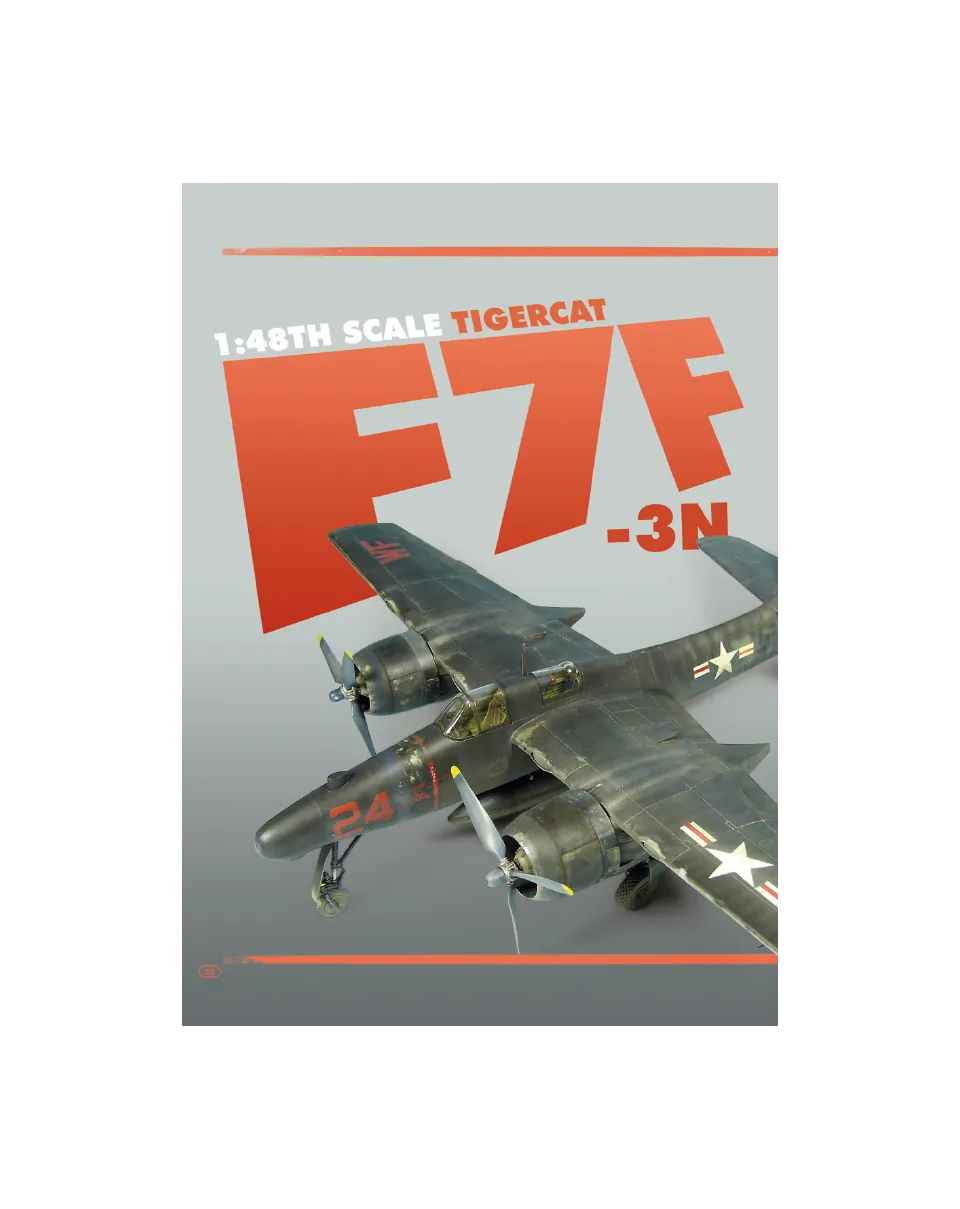 AFV Modeller AIR44 Italeri F7F Tigercat rivista PDF copia singola kit