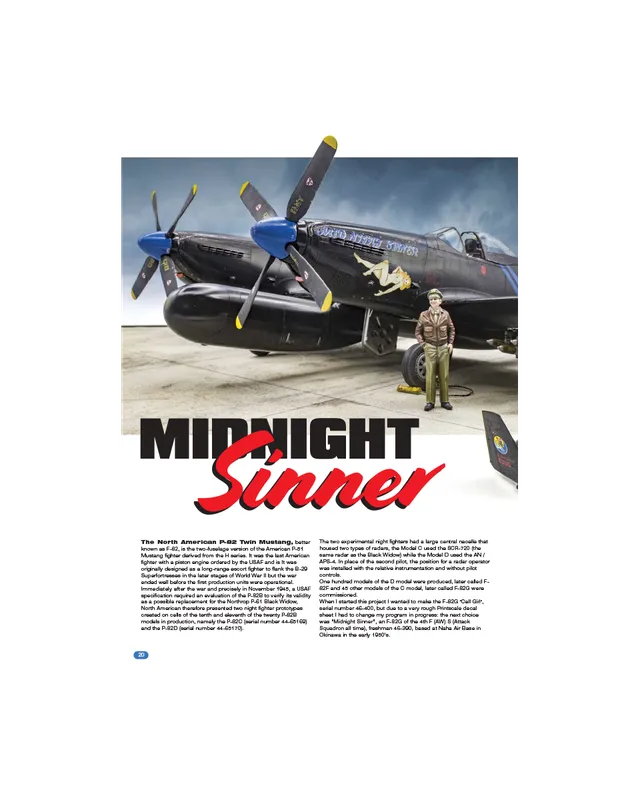 AFV Modeller AIR108 F-82 Twin Mustang articolo PDF