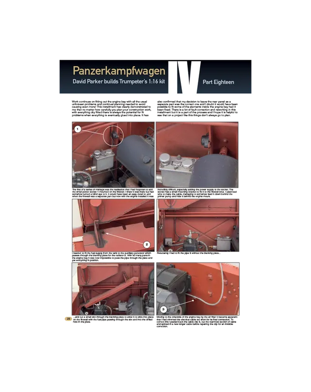AFV Modeller AFV100 articolo PDF Panzerkampfwagen IV 18
