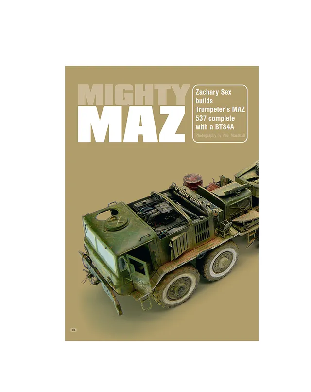 AFV Modeller 41 rivista PDF Mighty MAZ Parte 1 copia singola