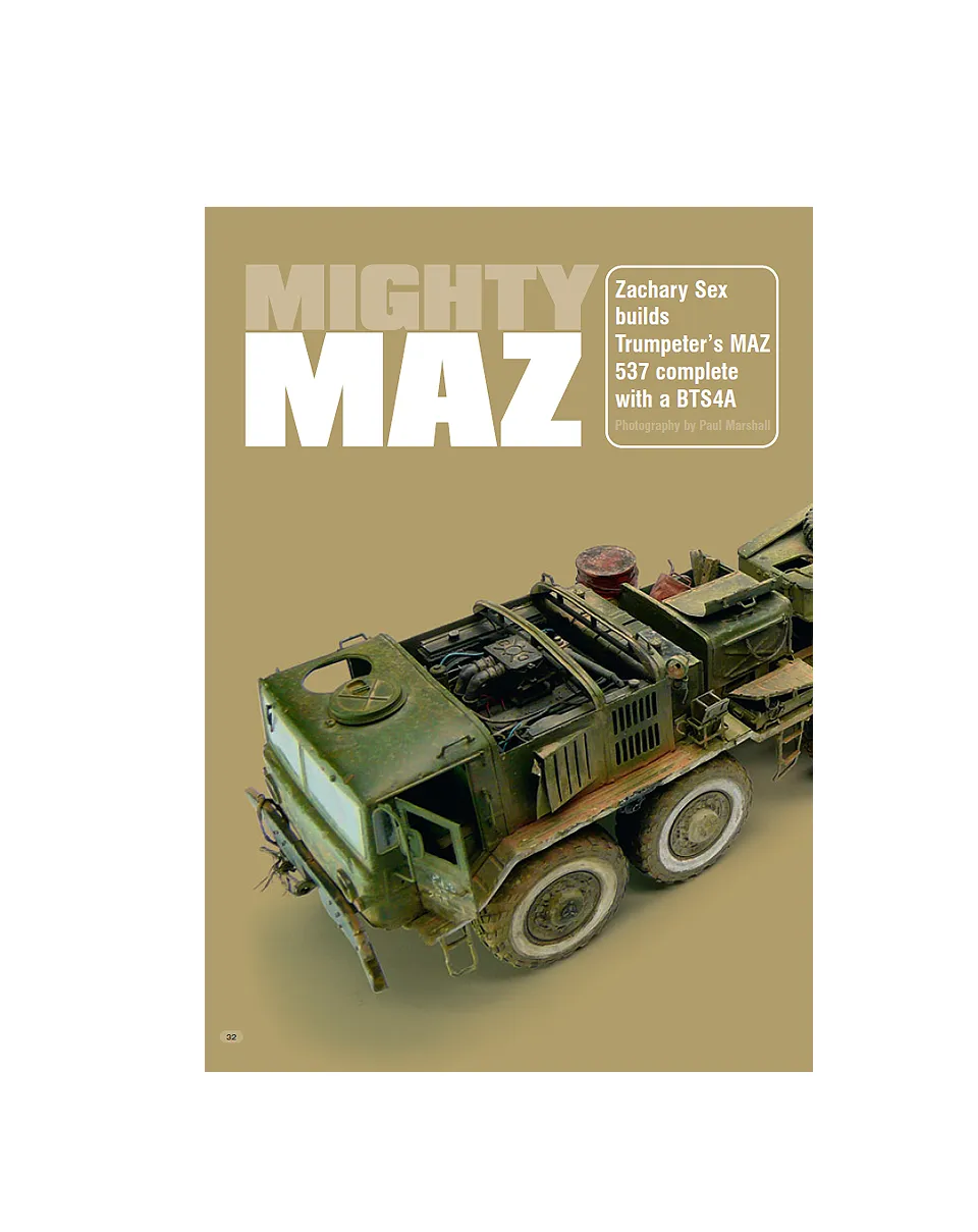 AFV Modeller 41 rivista PDF Mighty MAZ Parte 1 copia singola