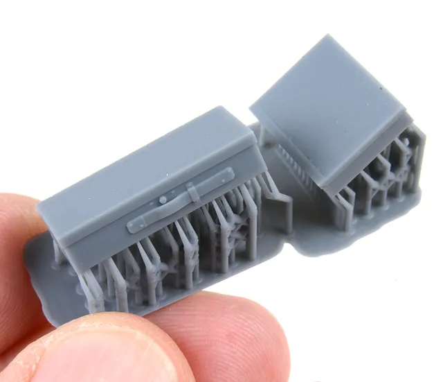 AFV Modeller 16312 MG Werkzeug Boxes dettaglio 1:16