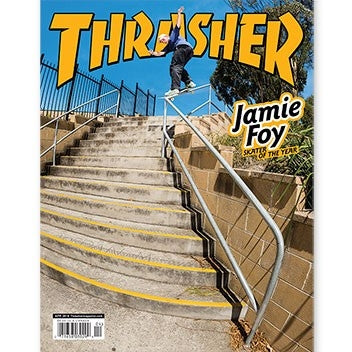 Thrasher Magazine aprile 2018 rivista copia singola SOTY