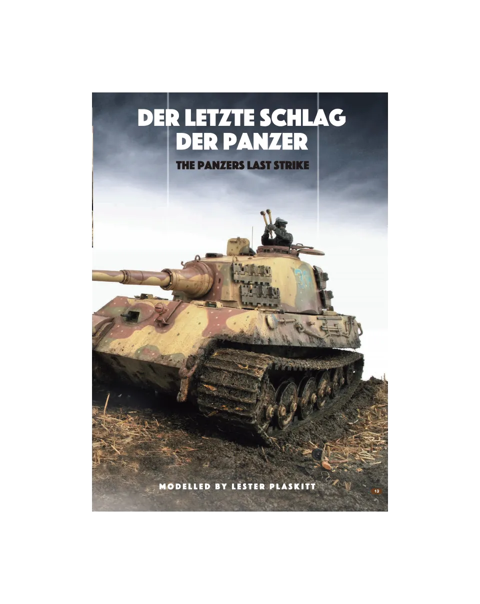 AFV Modeller AFV109 Panzers Last Strike rivista PDF singolo