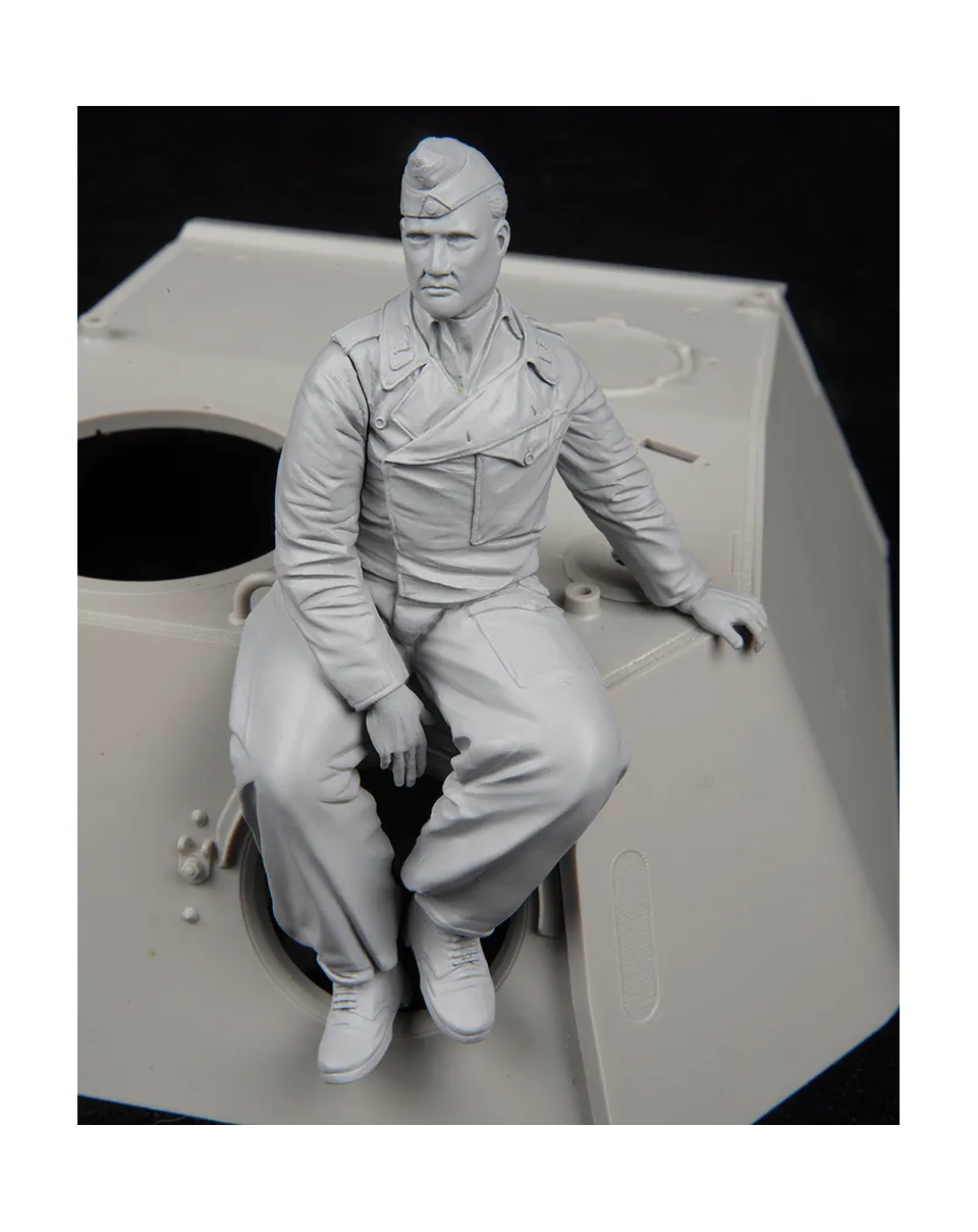 AFV Modeller Panther Crewman 1:16 figura carrista Trumpeter