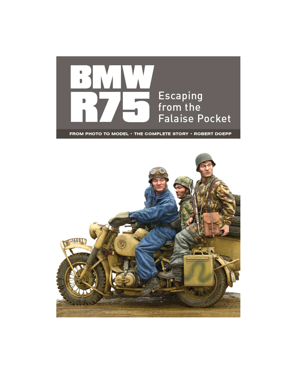 AFV Modeller BMW R75 libro PDF Falaise Pocket moto tedesca