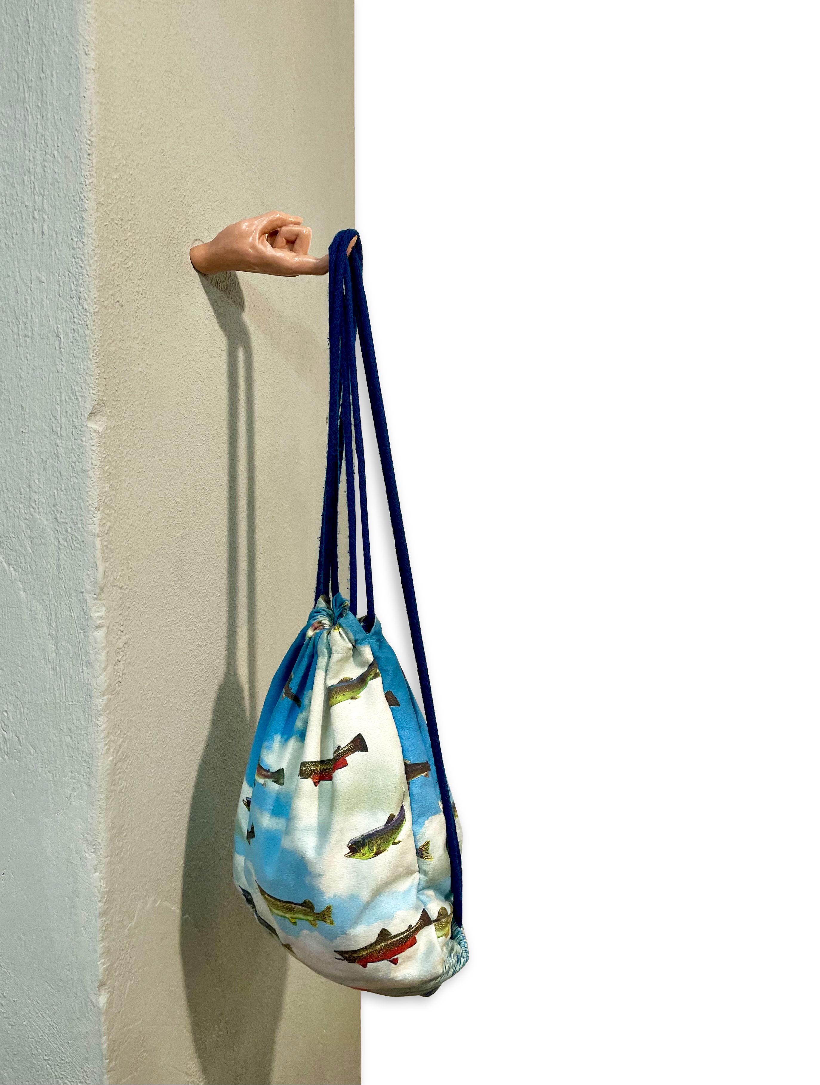 TOILETPAPER Appendito Wall Grip appendiabiti mano resina