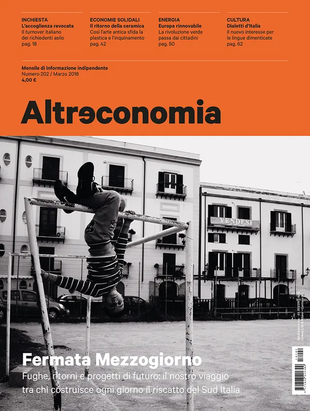 Altreconomia 202 Fermata Mezzogiorno rivista copia singola