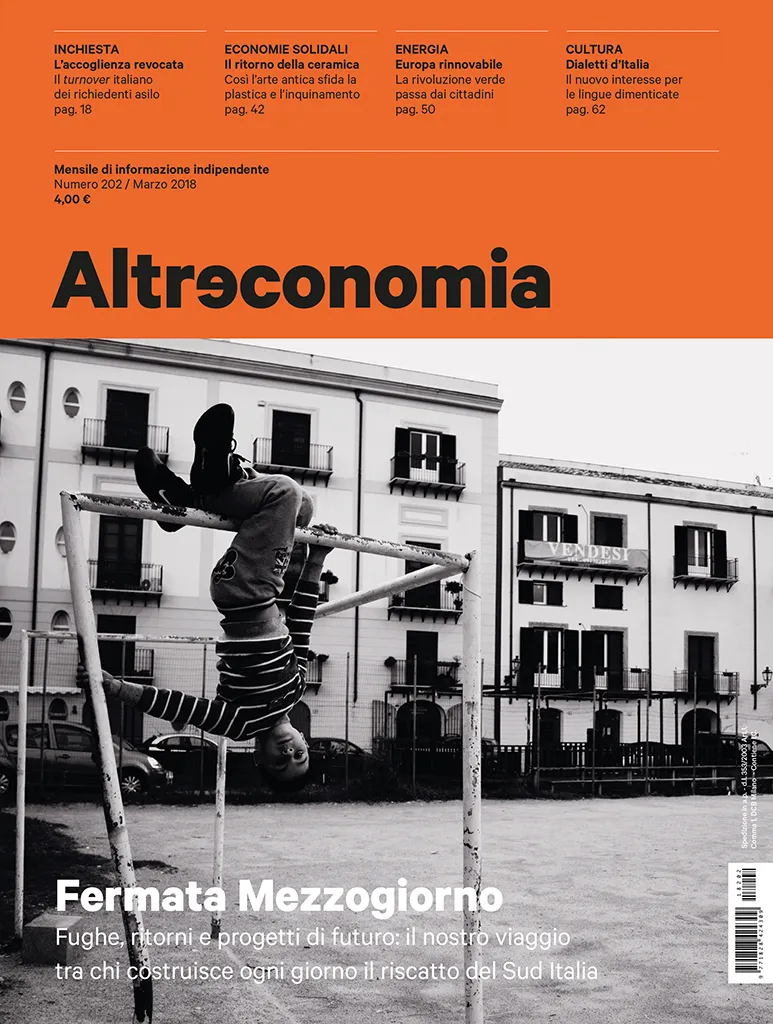 Altreconomia 202 Fermata Mezzogiorno rivista copia singola
