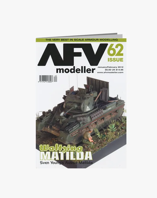 AFV Modeller Issue 62 rivista numero 62 corazzati