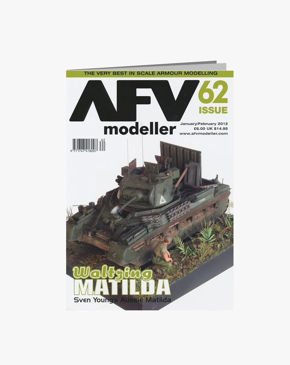 AFV Modeller Issue 62 rivista numero 62 corazzati