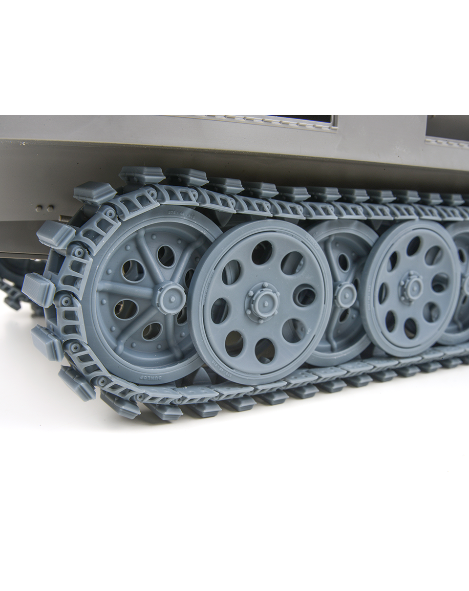 AFV Modeller 16147 Sd.Kfz. 251 ruote kit dettaglio Das Werk 1:16