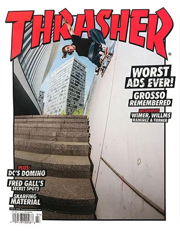 Thrasher rivista numero luglio 2020 copia singola arretrato
