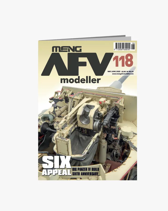 AFV Modeller Meng Issue 118 rivista numero mezzi militari