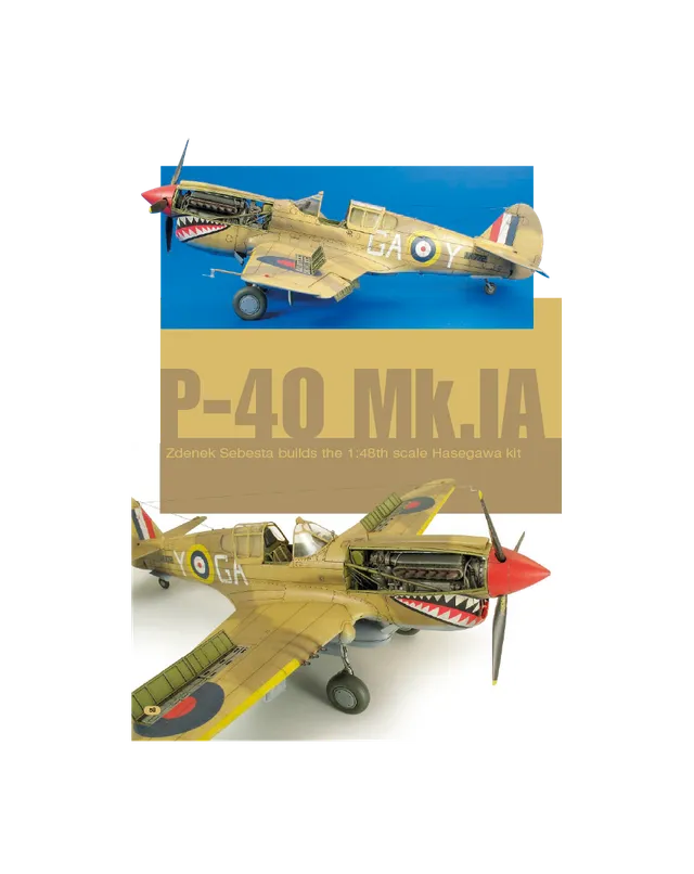 AFV Modeller AIR29 articolo PDF P-40 Mk.IA caccia
