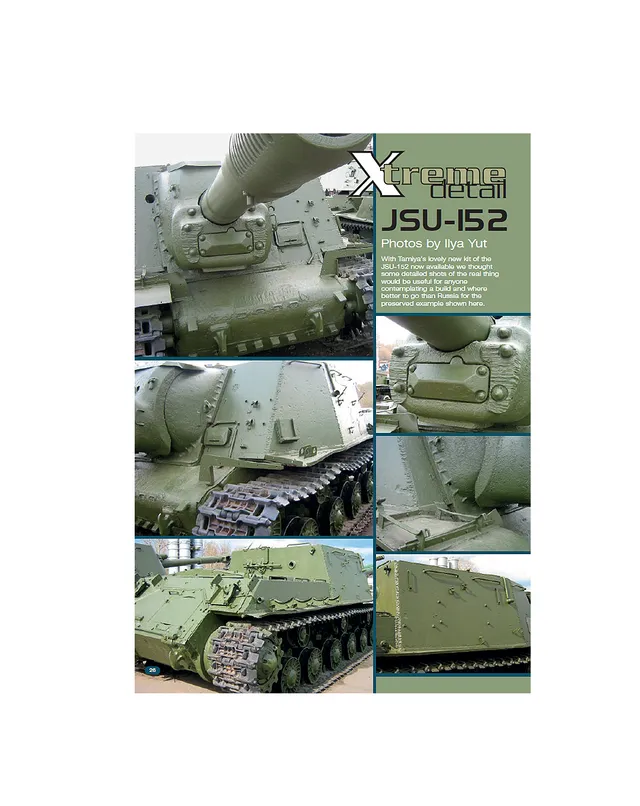AFV Modeller Issue 55 articolo PDF JSU-152 X-treme