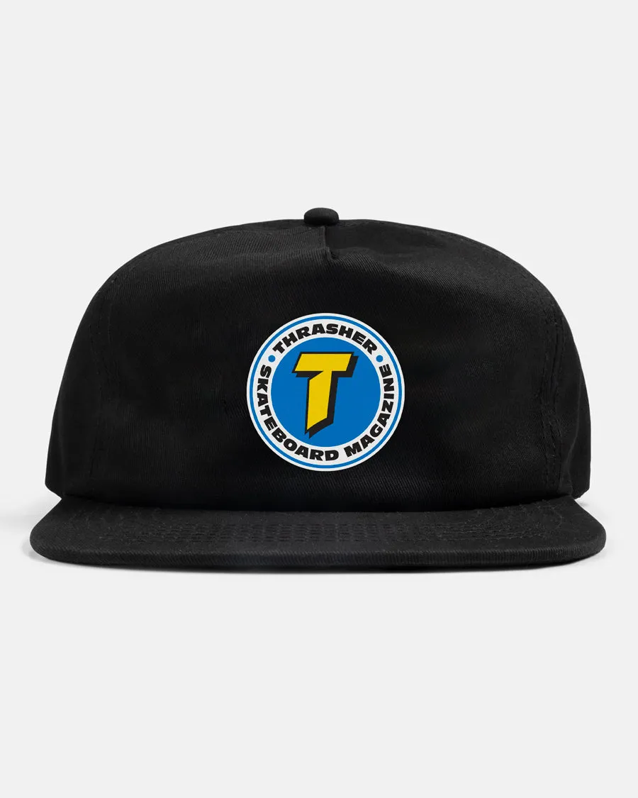 Thrasher Number 1 Redux snapback cappello nero