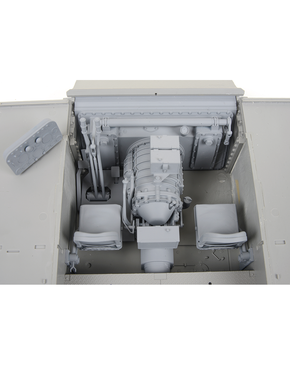 AFV Modeller 16153 dettaglio 1:16 M10 Achilles interni