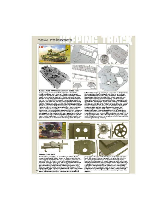 AFV Modeller AFV63 articolo PDF cingoli Keeping Track