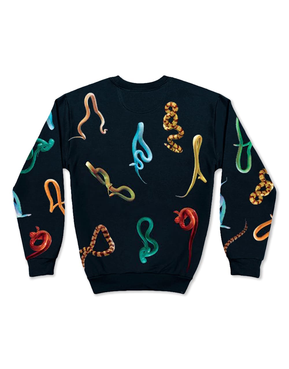 TOILETPAPER Snakes felpa nera taglia M 245 g/m²