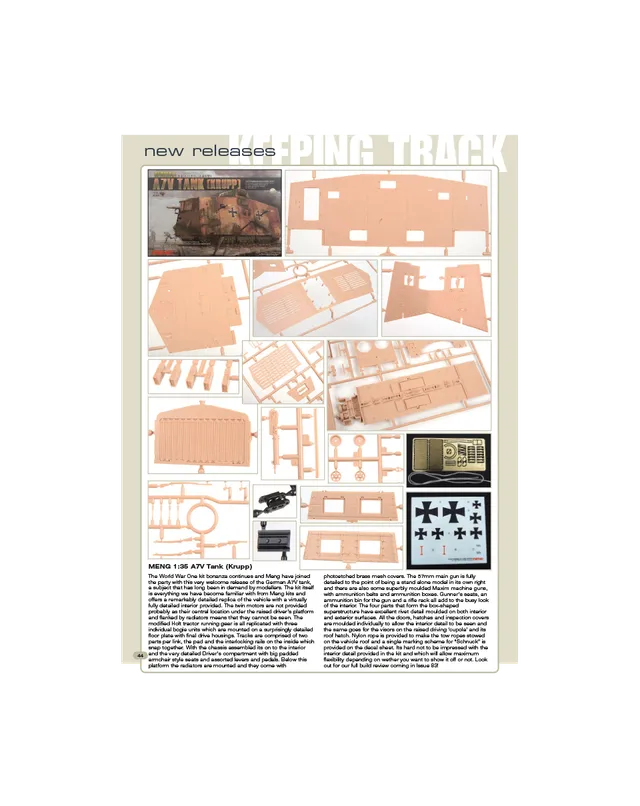 AFV Modeller AFV82 Keeping Track articolo PDF