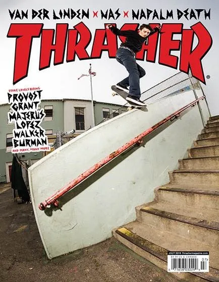 Thrasher Magazine luglio 2016 rivista copia singola