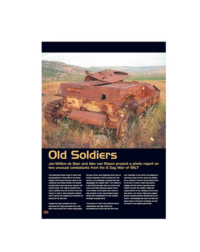 AFV Modeller Issue 30 Old Soldiers rivista mezzi militari