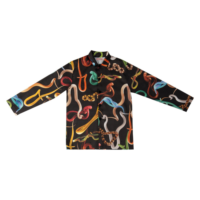 TOILETPAPER Snakes Black pigiama raso S/M