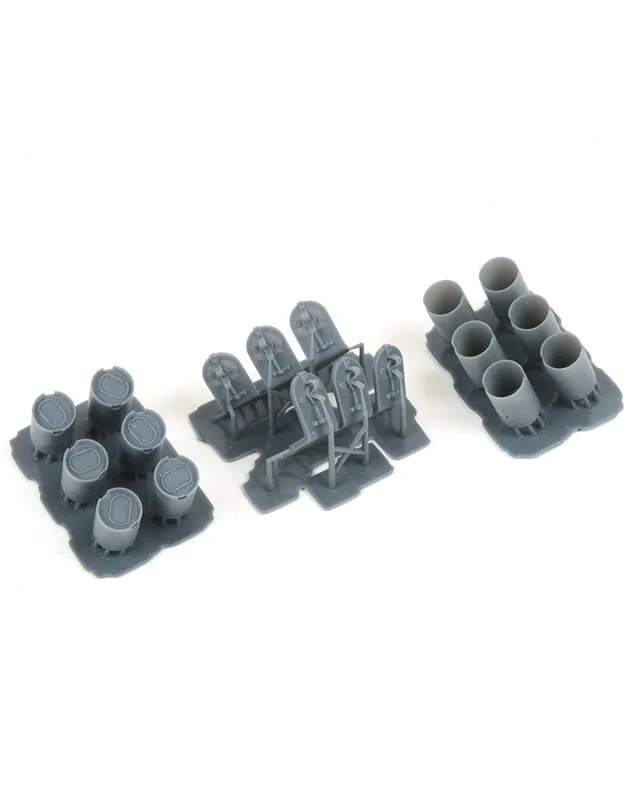 AFV Modeller 16225 Tiger 1 Smoke Grenades kit dettaglio 1:16