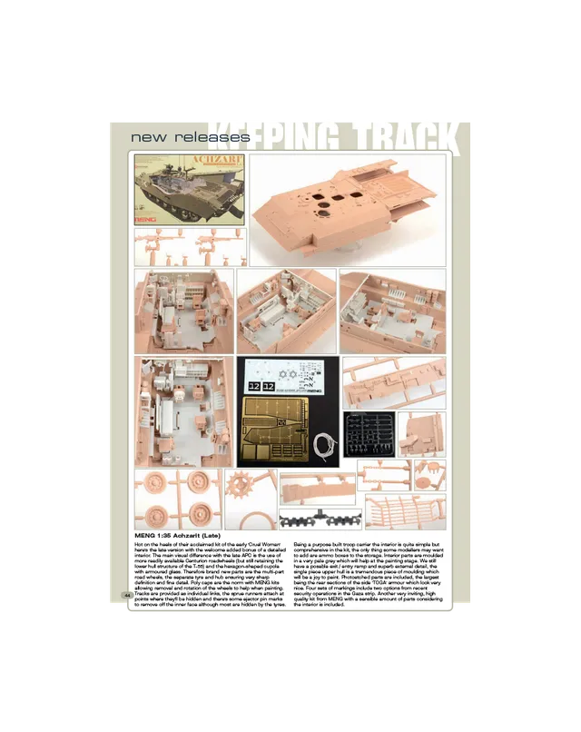 AFV Modeller AFV81 Keeping Track articolo PDF cingoli