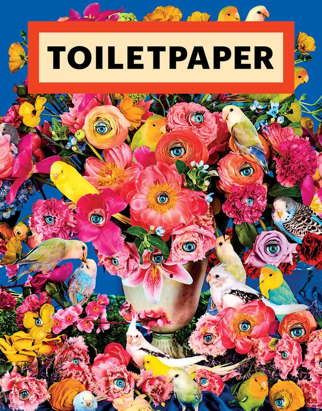 TOILETPAPER Magazine N.19 rivista copia singola illustrata