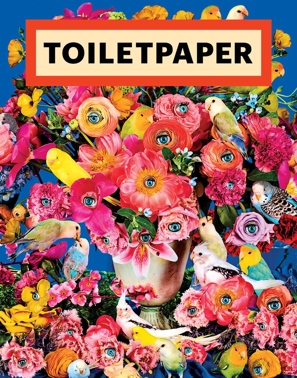 TOILETPAPER Magazine N.19 rivista copia singola illustrata