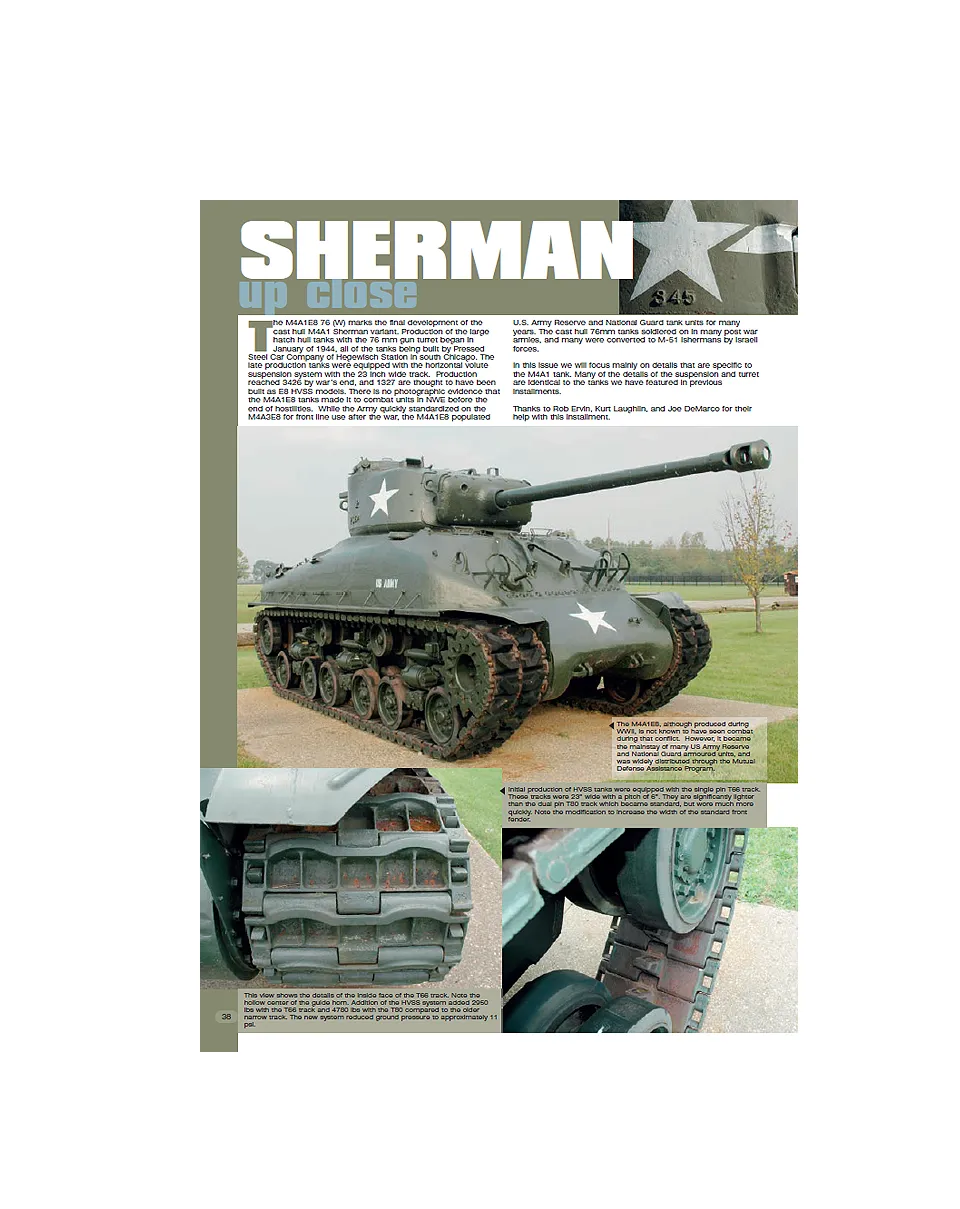 AFV Modeller Issue 53 Sherman Up Close articolo PDF