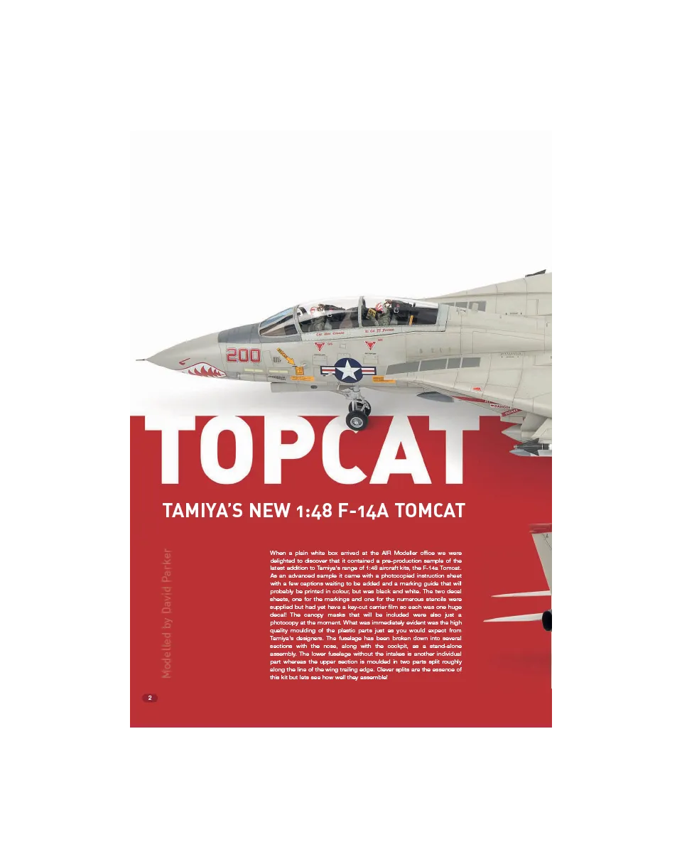 AFV Modeller AIR 68 rivista PDF Tamiya Tomcat