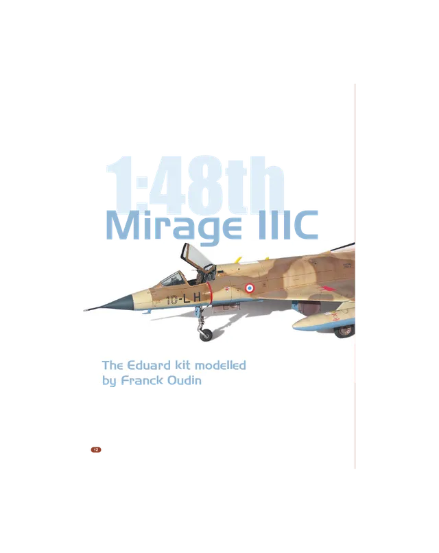 AFV Modeller AIR10 Mirage IIIC articolo PDF aerei copia singola