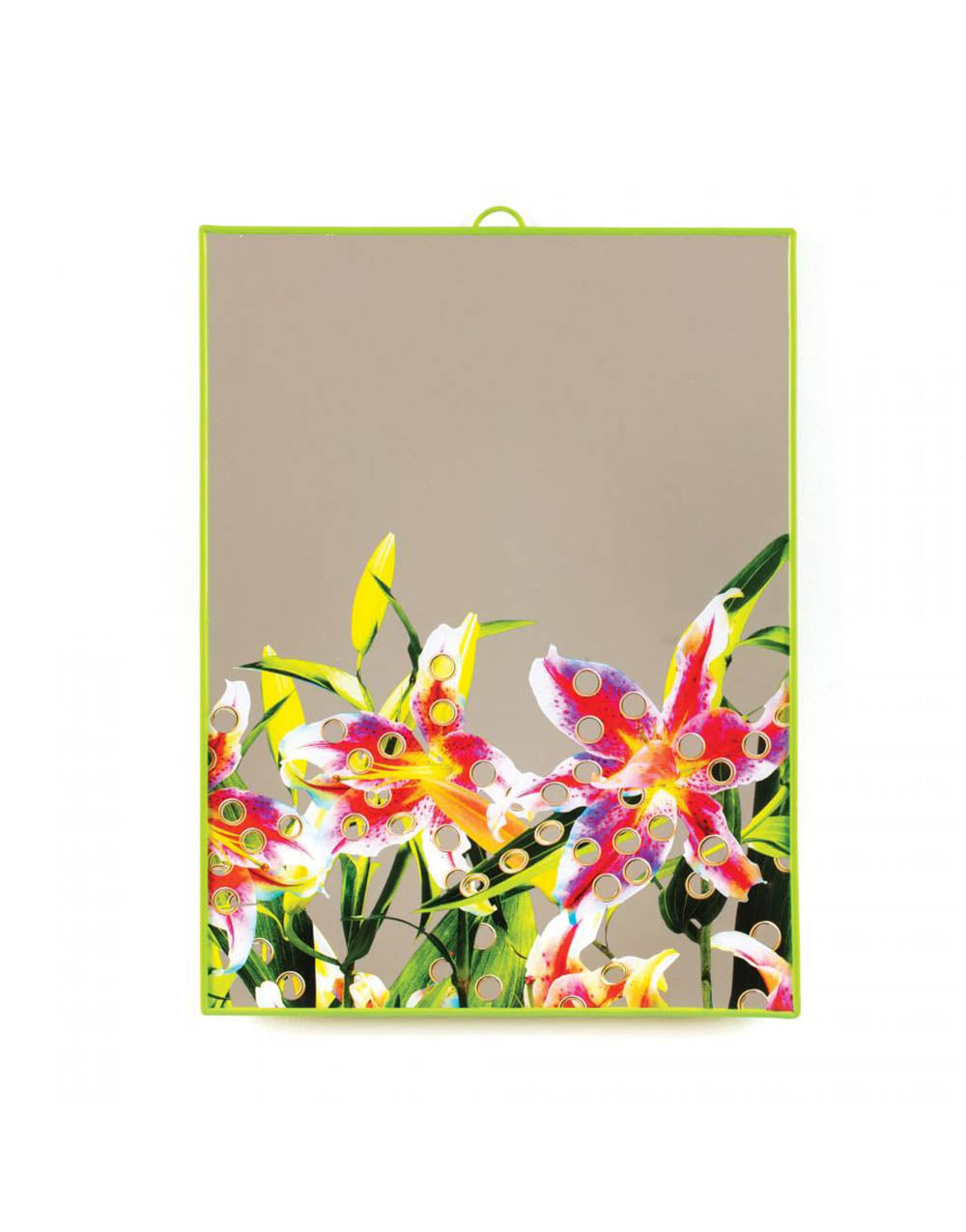 TOILETPAPER Mirror Big specchio plastica Flowers 30x40 cm